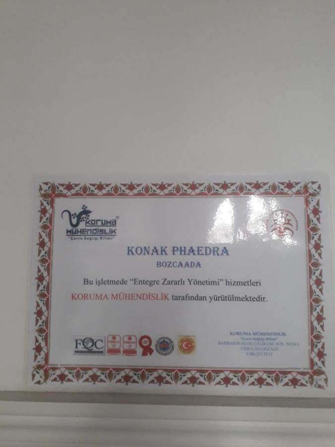 Konak Phaedra Bozcaada Luaran gambar