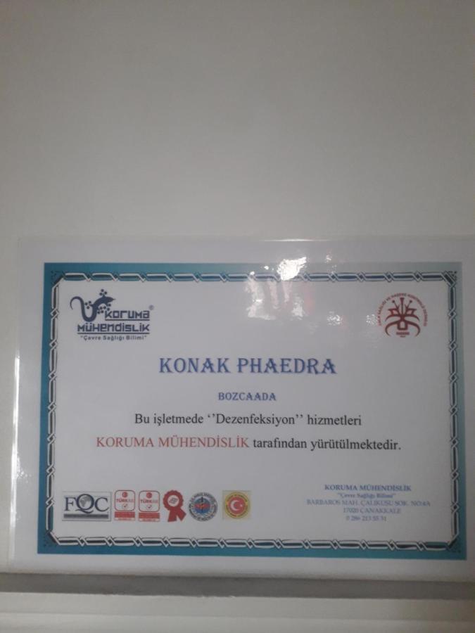 Konak Phaedra Bozcaada Luaran gambar